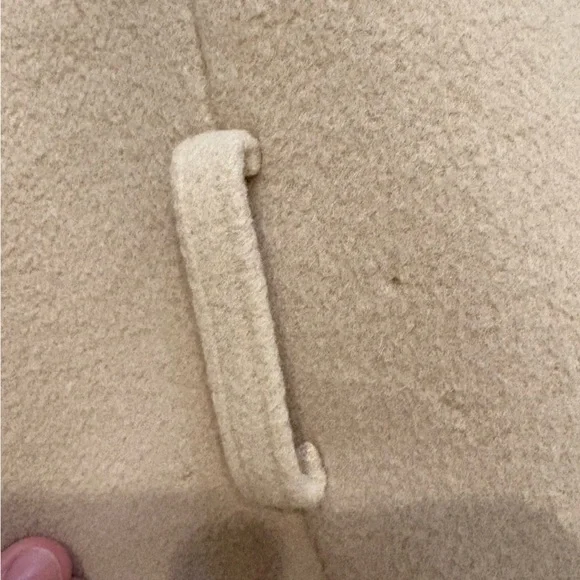 Vintage cream cashmere belted coat size small - Picture 3 of 7